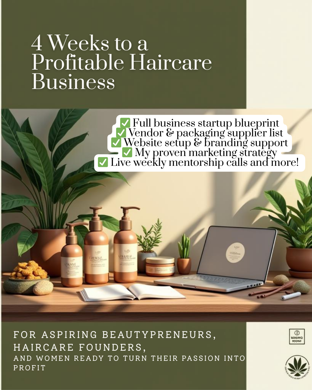 4-Week Haircare Business Mentorship Program