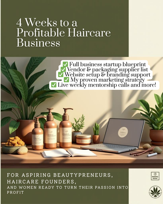4-Week Haircare Business Mentorship Program