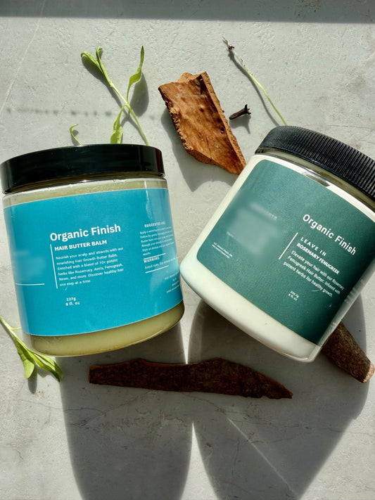 Organic Finish butter creme balm duo 8oz