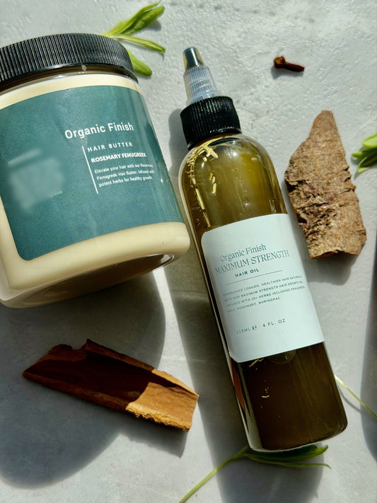 Organic Finish maximum duo butter oil
