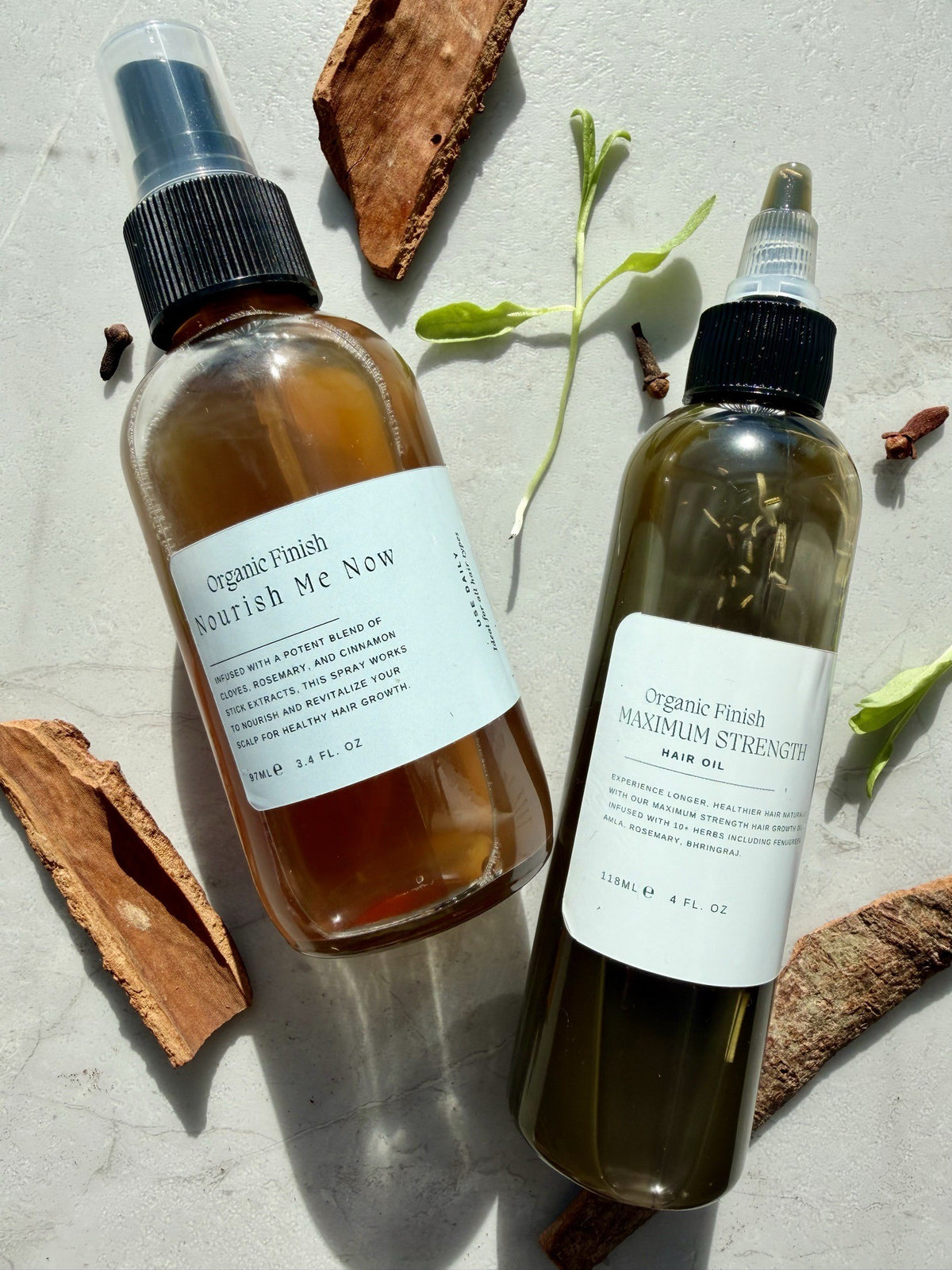 Organic Finish refresh grow duo