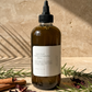 Maximum Strength Hair Oil JUMBO 8oz by Organic Finish, styled photo 1