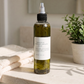 Maximum Strength Hair Oil 4oz, herbal scalp oil by Organic Finish, styled photo 1